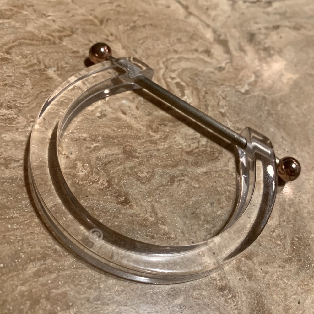 MM6 Margiela lucite braclet